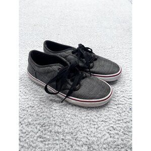 Men's VANS Atwood Textiles Black Gray Low Top Sneaker 500714 Size 7.5